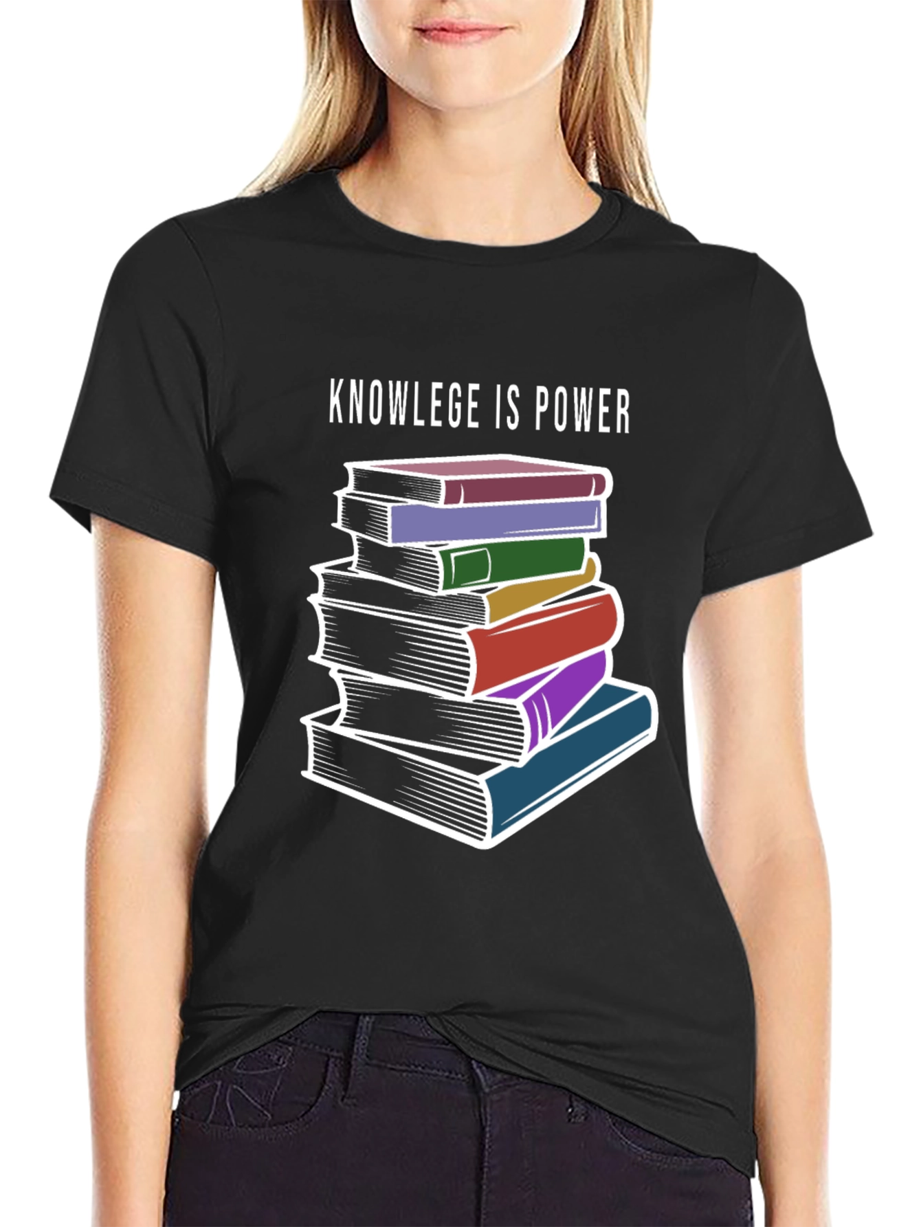 Knowledge is Power Graphic T-Shirt