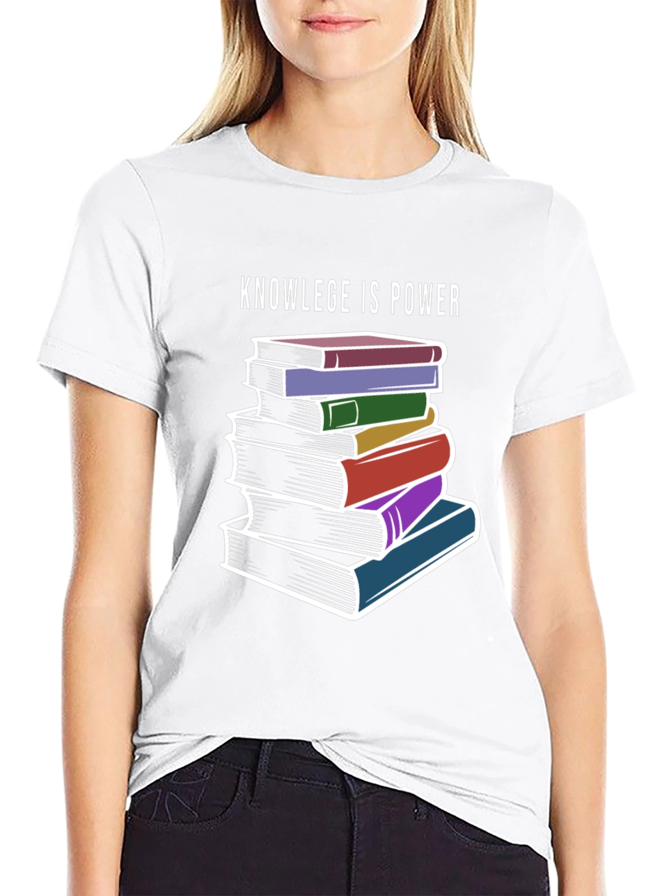 Knowledge is Power Graphic T-Shirt
