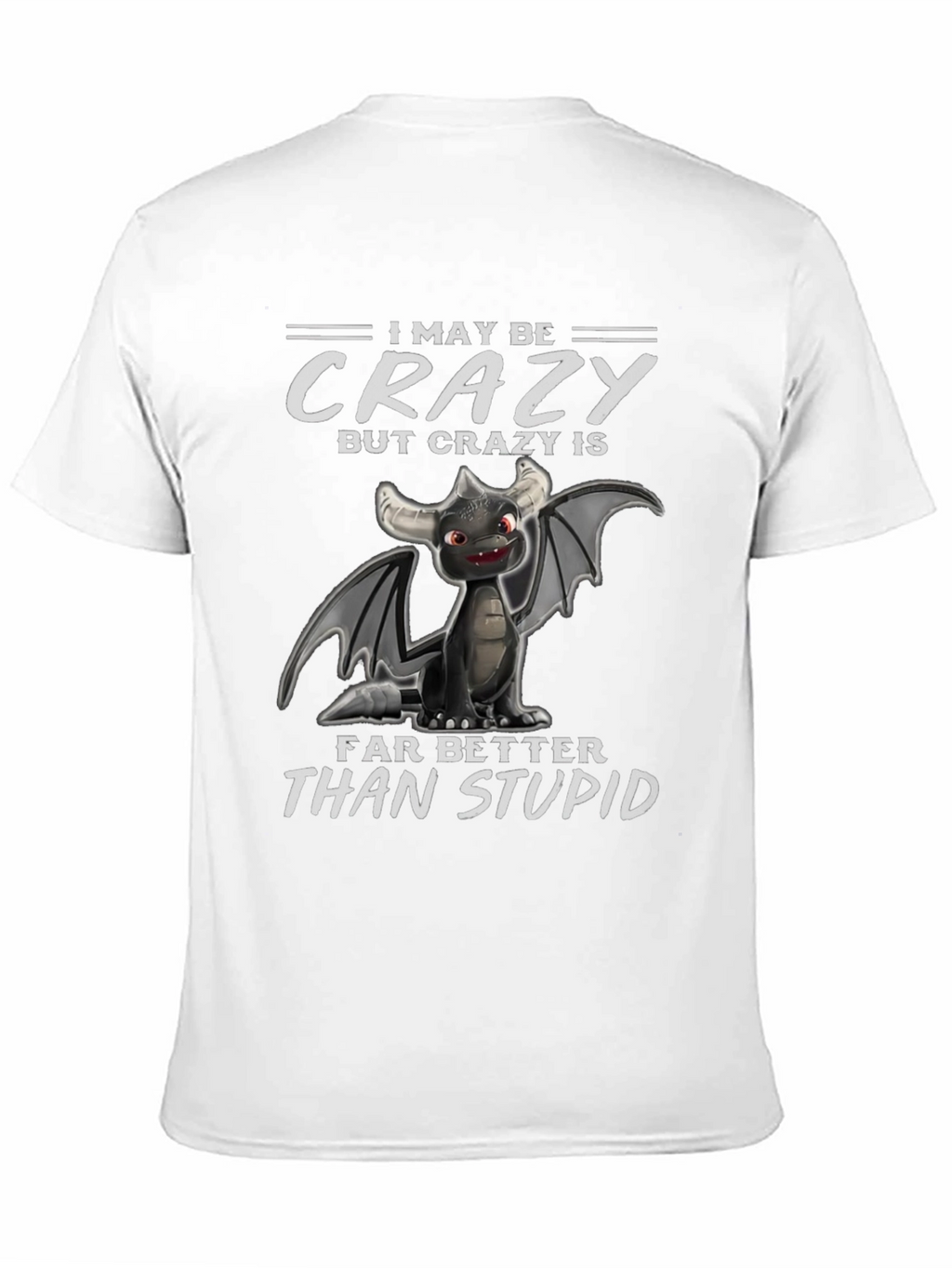 Crazy Dragon Graphic T-Shirt