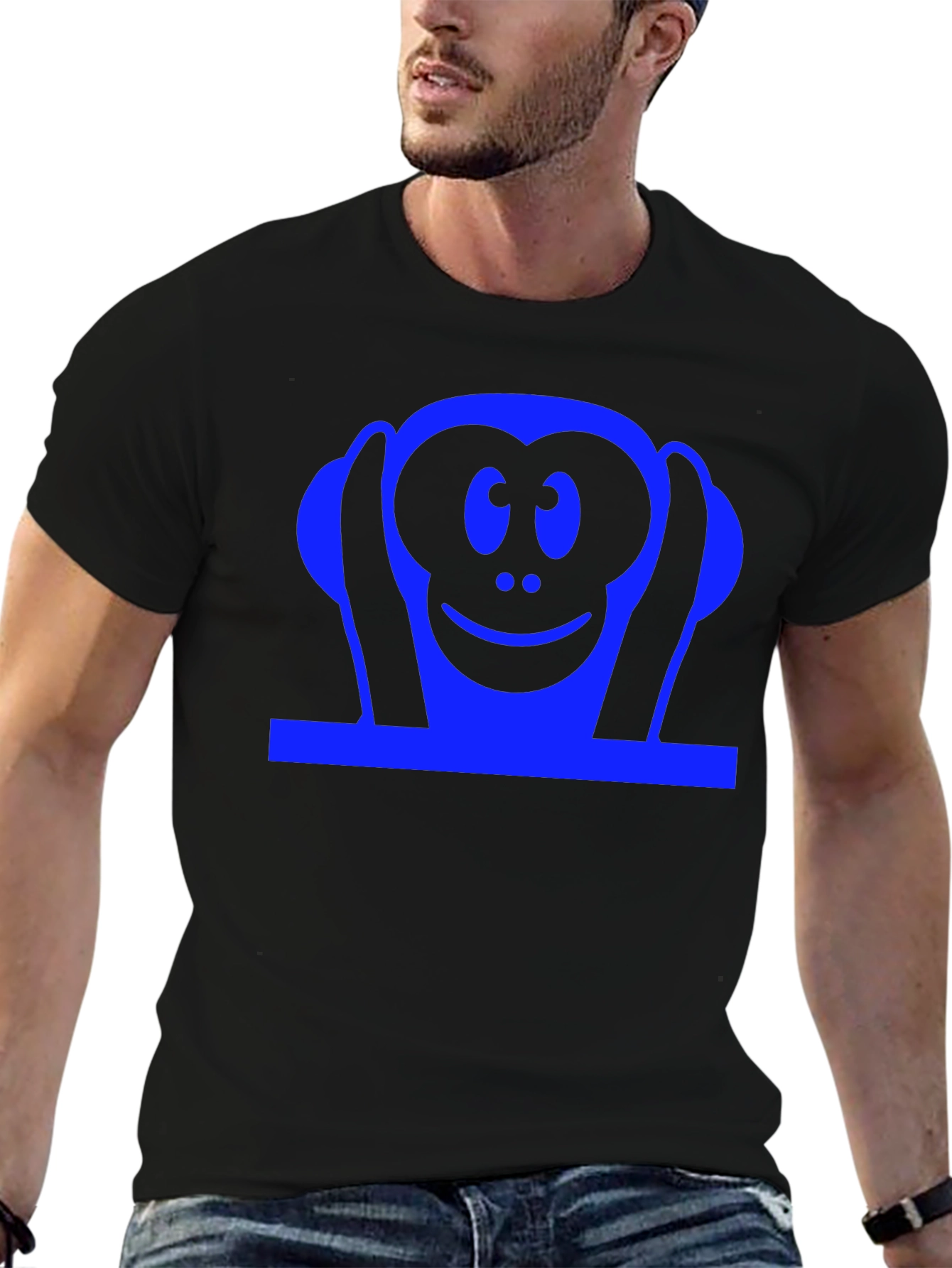 Hear No Evil Monkey Graphic Tee