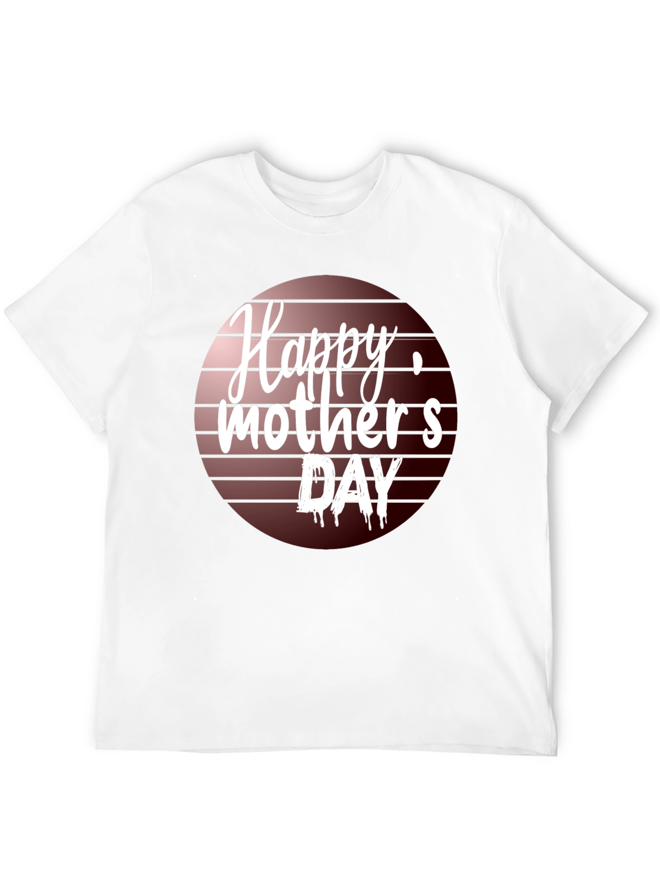 Happy Mothers Day T-Shirt Black