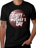 Happy Mothers Day T-Shirt Black