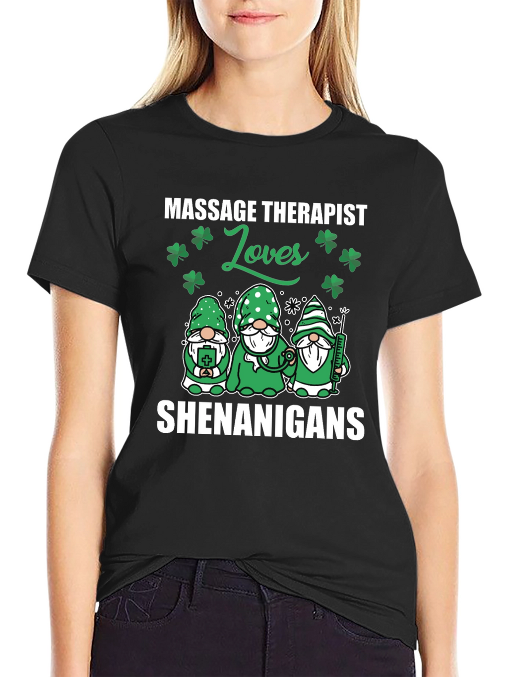 Massage Therapist St. Patricks Day Shenanigans T-Shirt