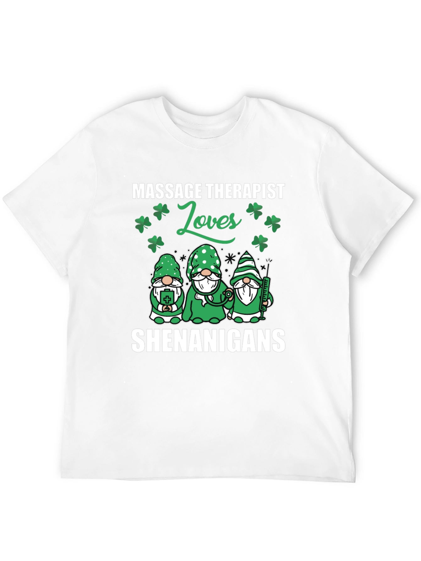 Massage Therapist St. Patricks Day Shenanigans T-Shirt
