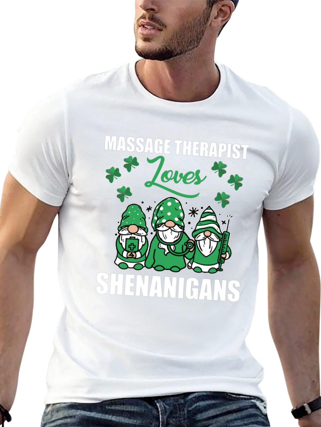 Massage Therapist St. Patricks Day Shenanigans T-Shirt