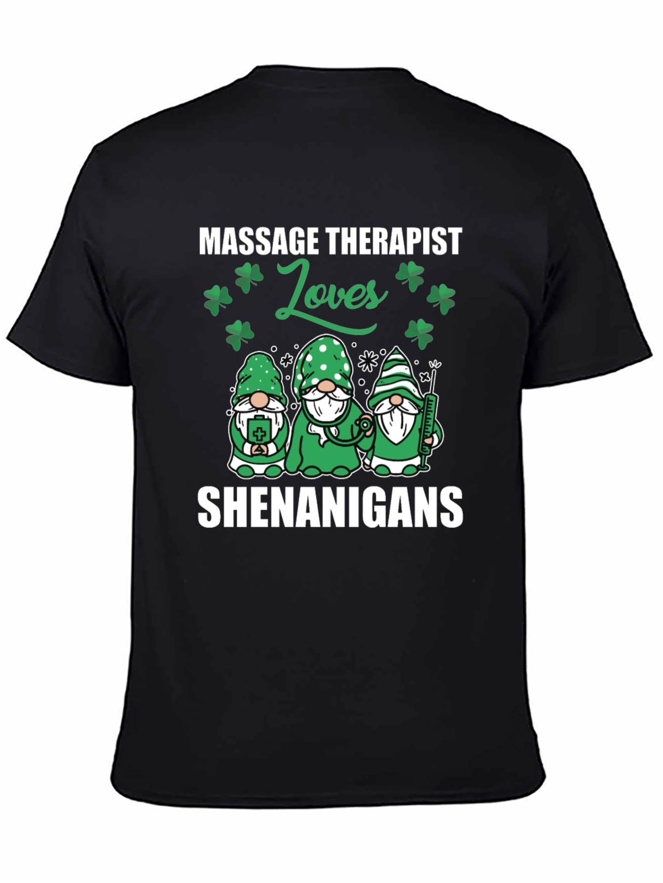 Massage Therapist St. Patricks Day Shenanigans T-Shirt
