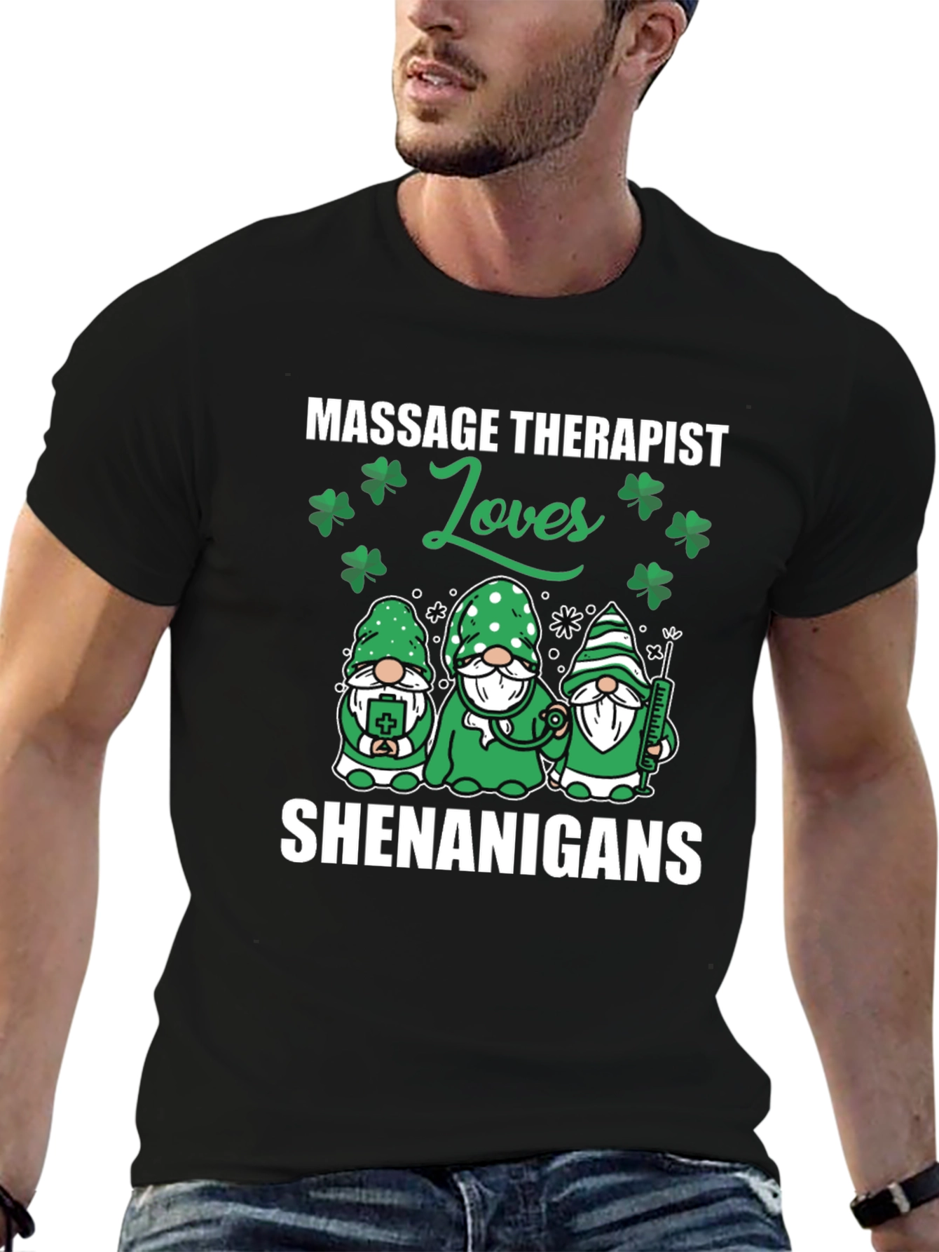 Massage Therapist St. Patricks Day Shenanigans T-Shirt
