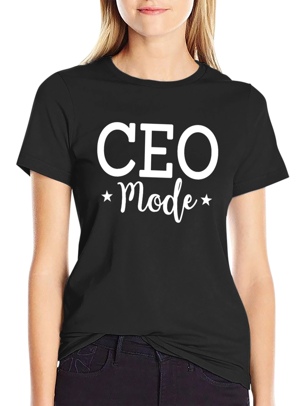 CEO Mode Black T-Shirt
