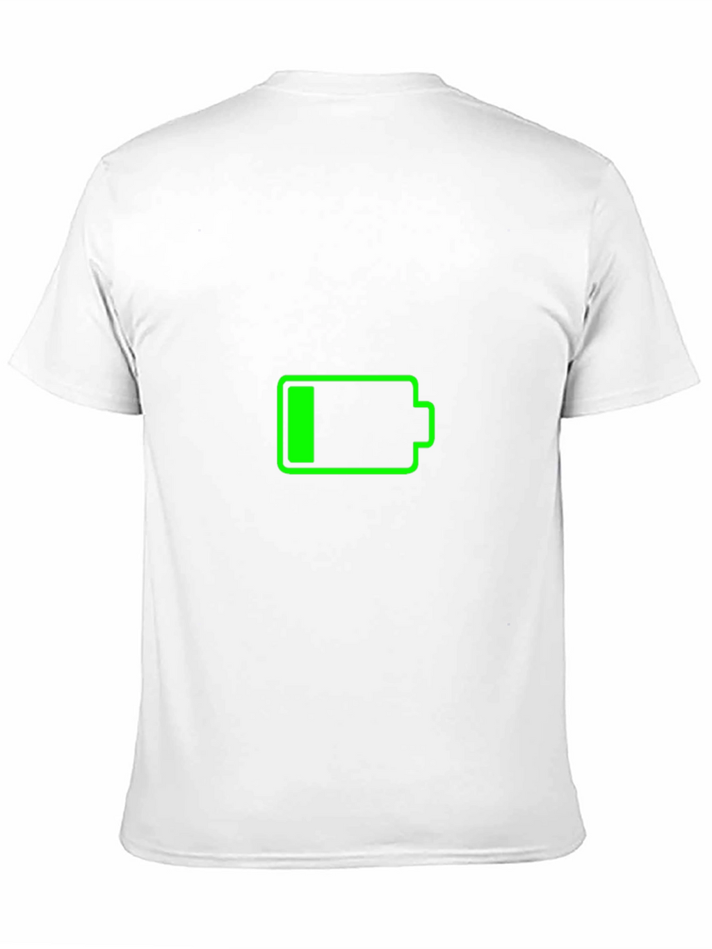 Low Battery Graphic T-Shirt - Recharge Your Style!