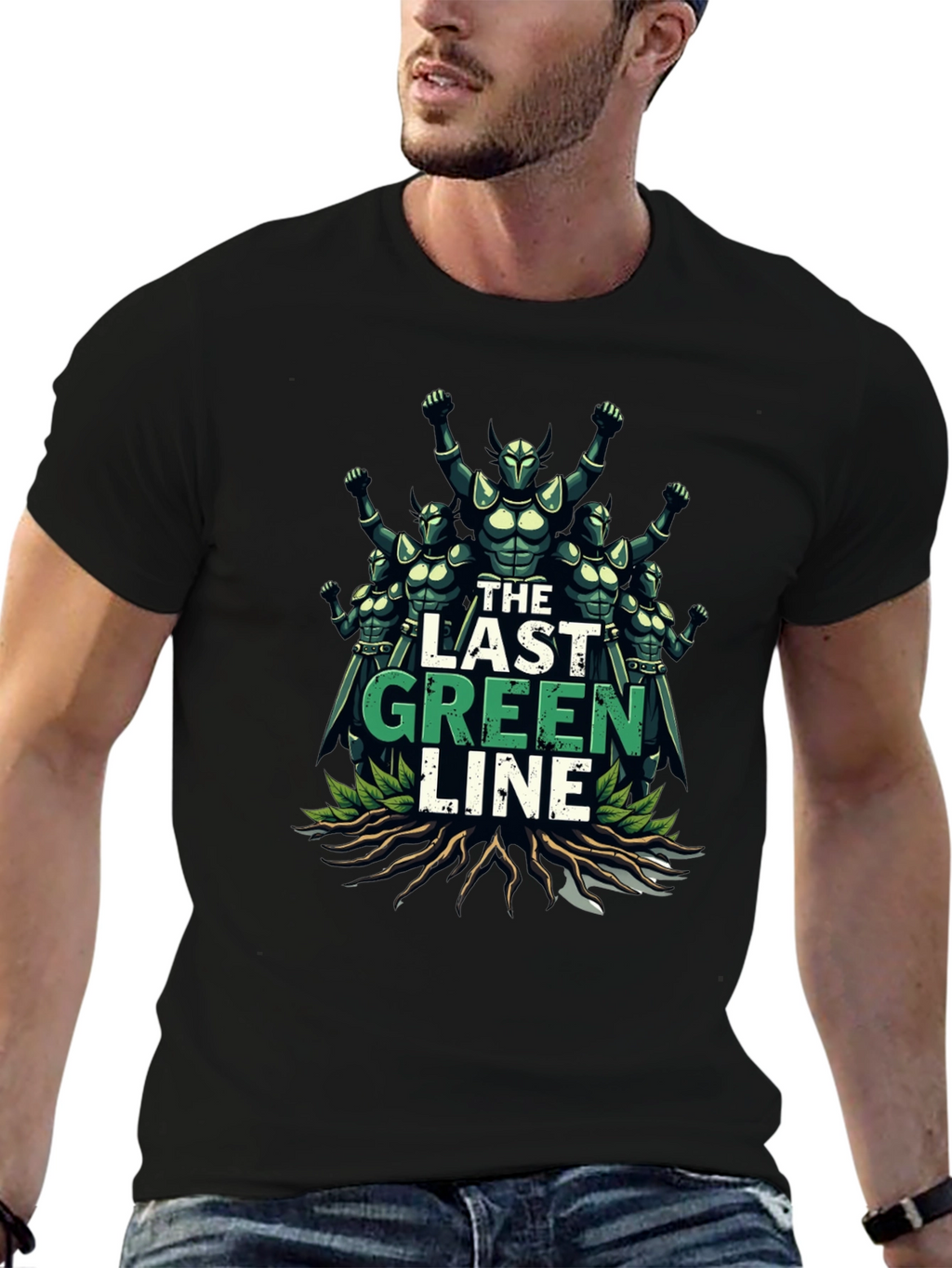 The Last Green Line Graphic T-Shirt