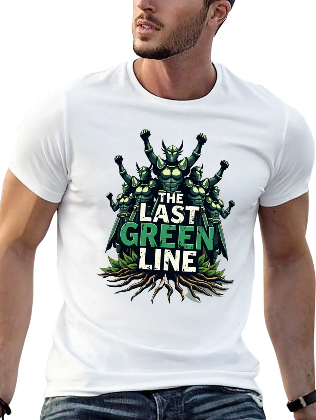 The Last Green Line Graphic T-Shirt