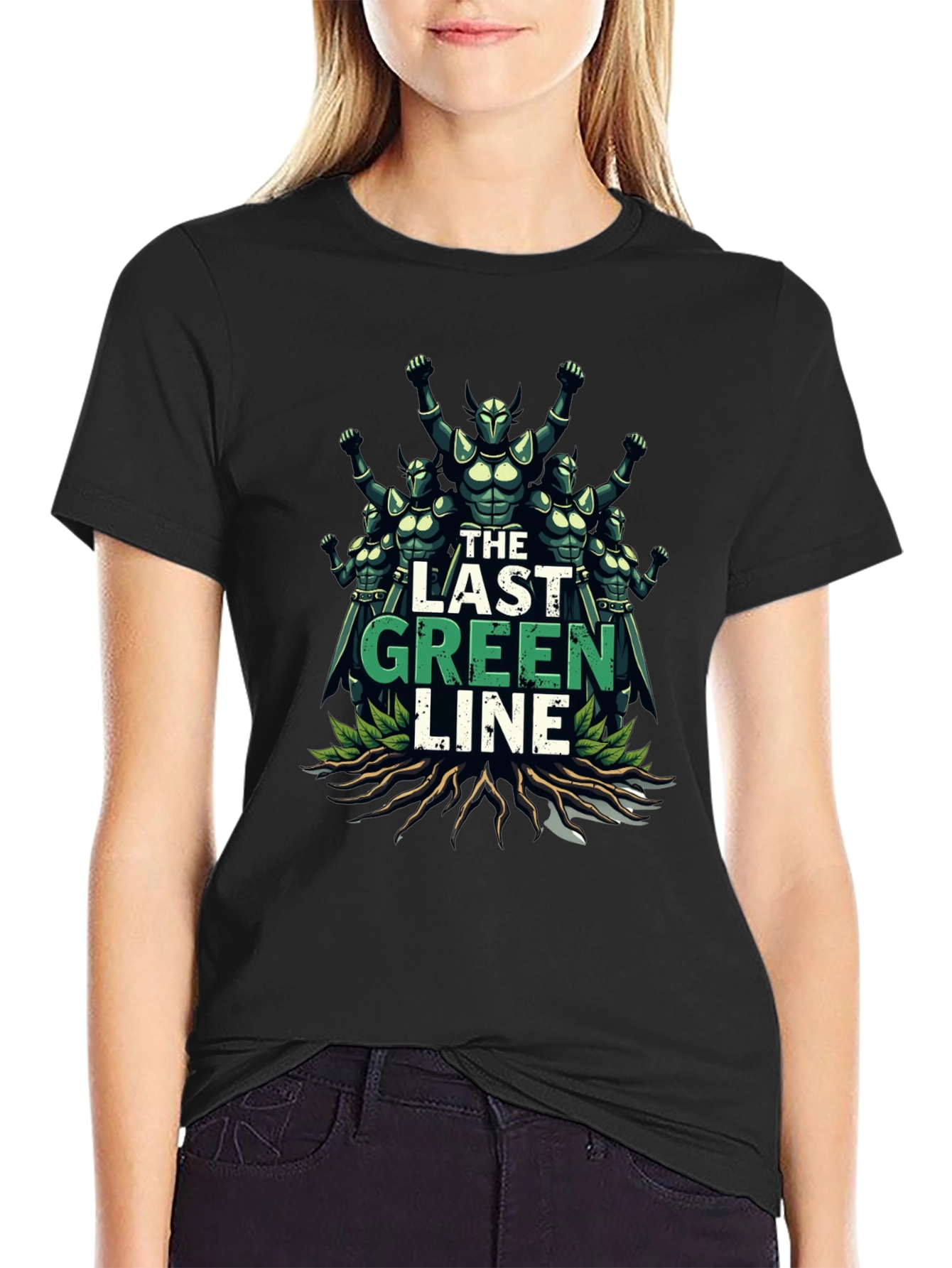 The Last Green Line Graphic T-Shirt