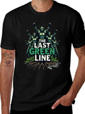 The Last Green Line Graphic T-Shirt