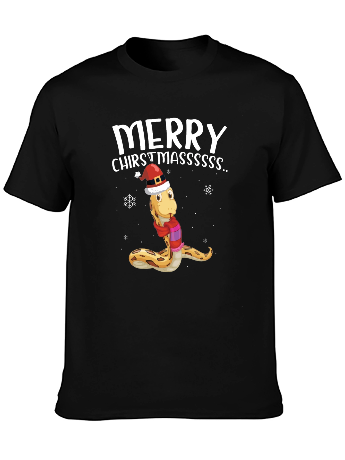 Merry Chirstmasss Snake T-Shirt