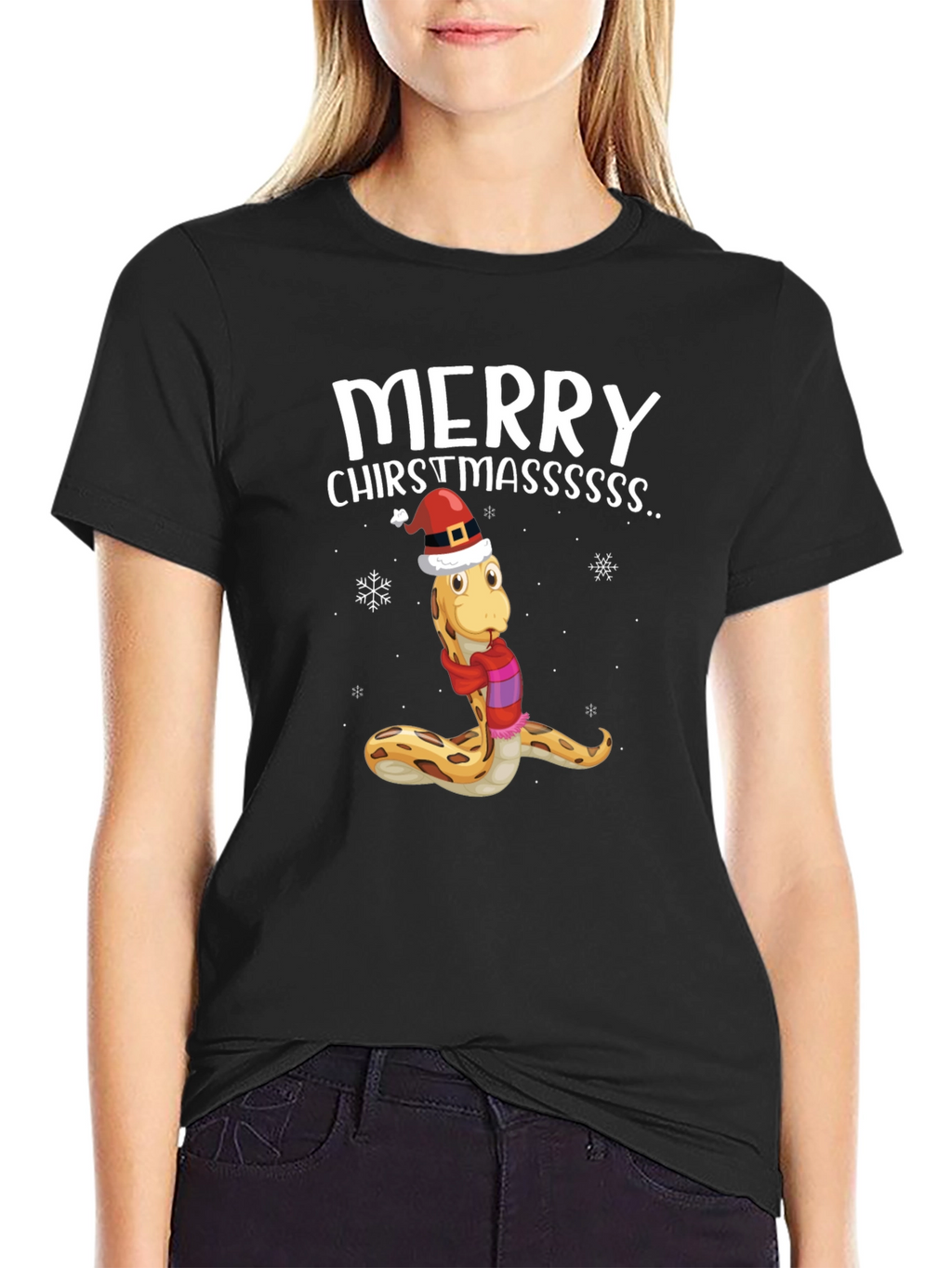 Merry Chirstmasss Snake T-Shirt