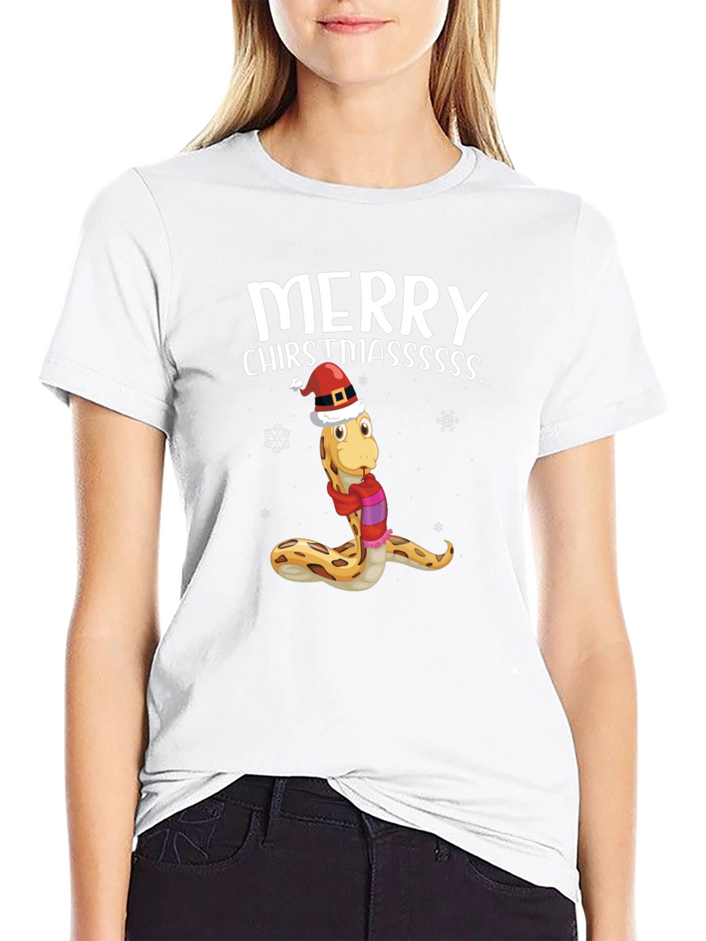 Merry Chirstmasss Snake T-Shirt
