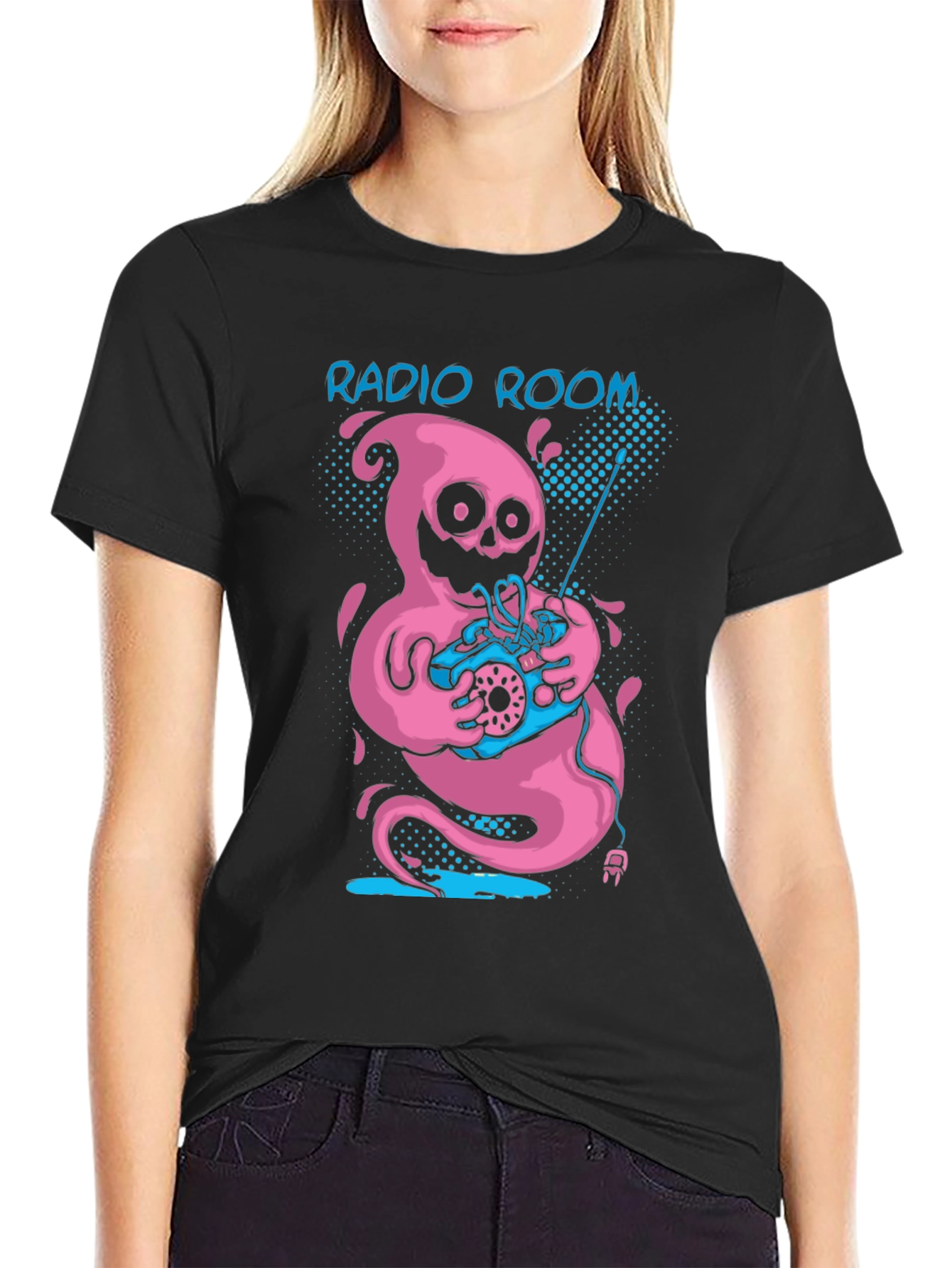 Radio Room Ghost T-Shirt