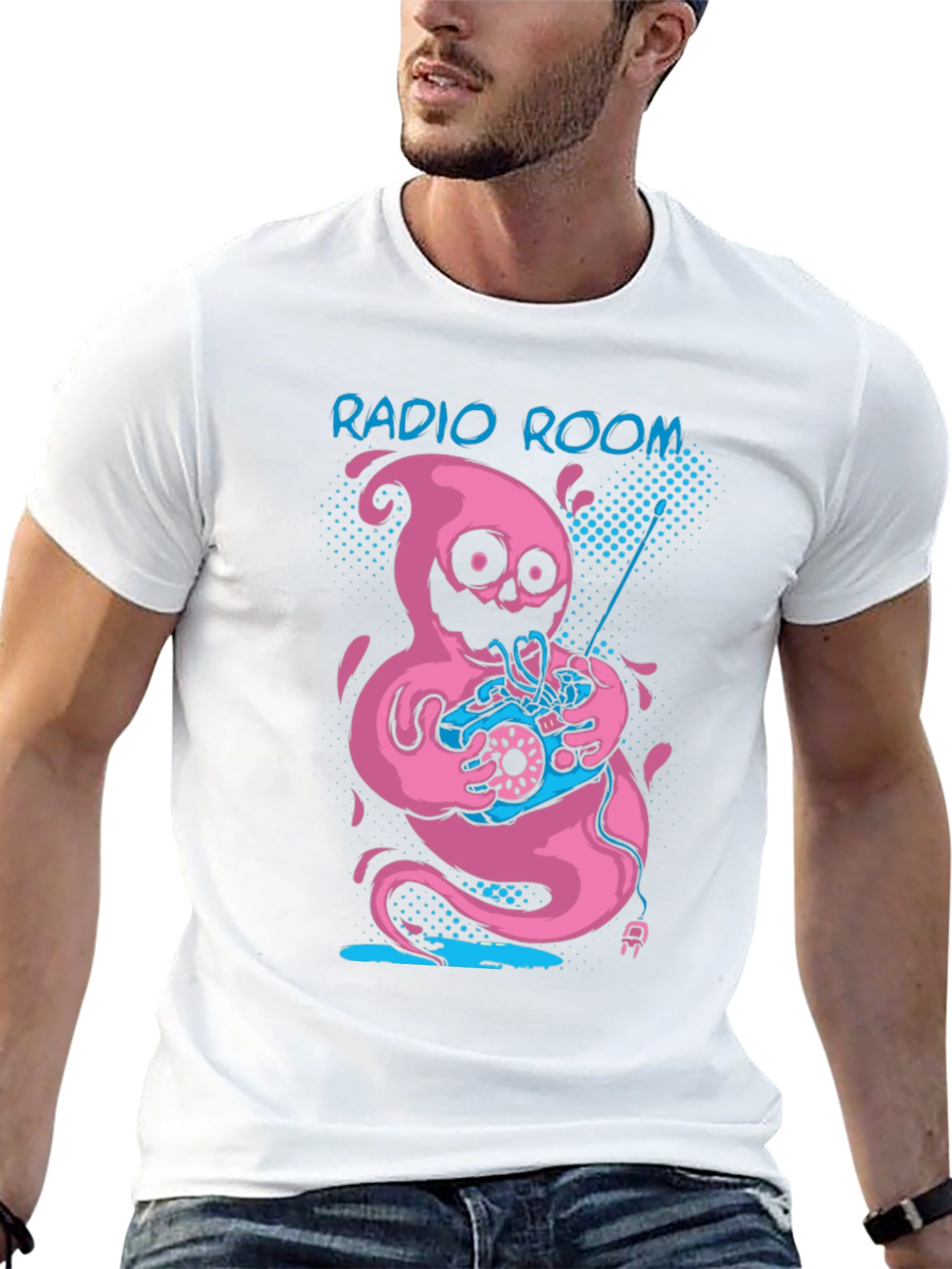 Radio Room Ghost T-Shirt