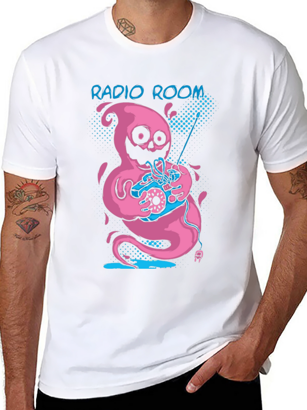 Radio Room Ghost T-Shirt