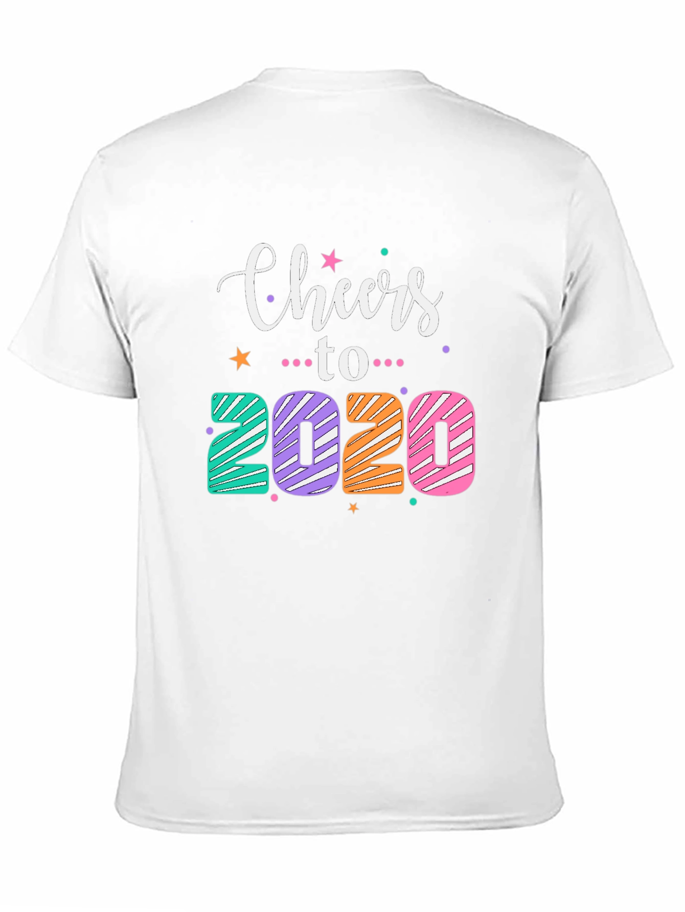 Cheers to 2020 Graphic Tee - Black Unisex