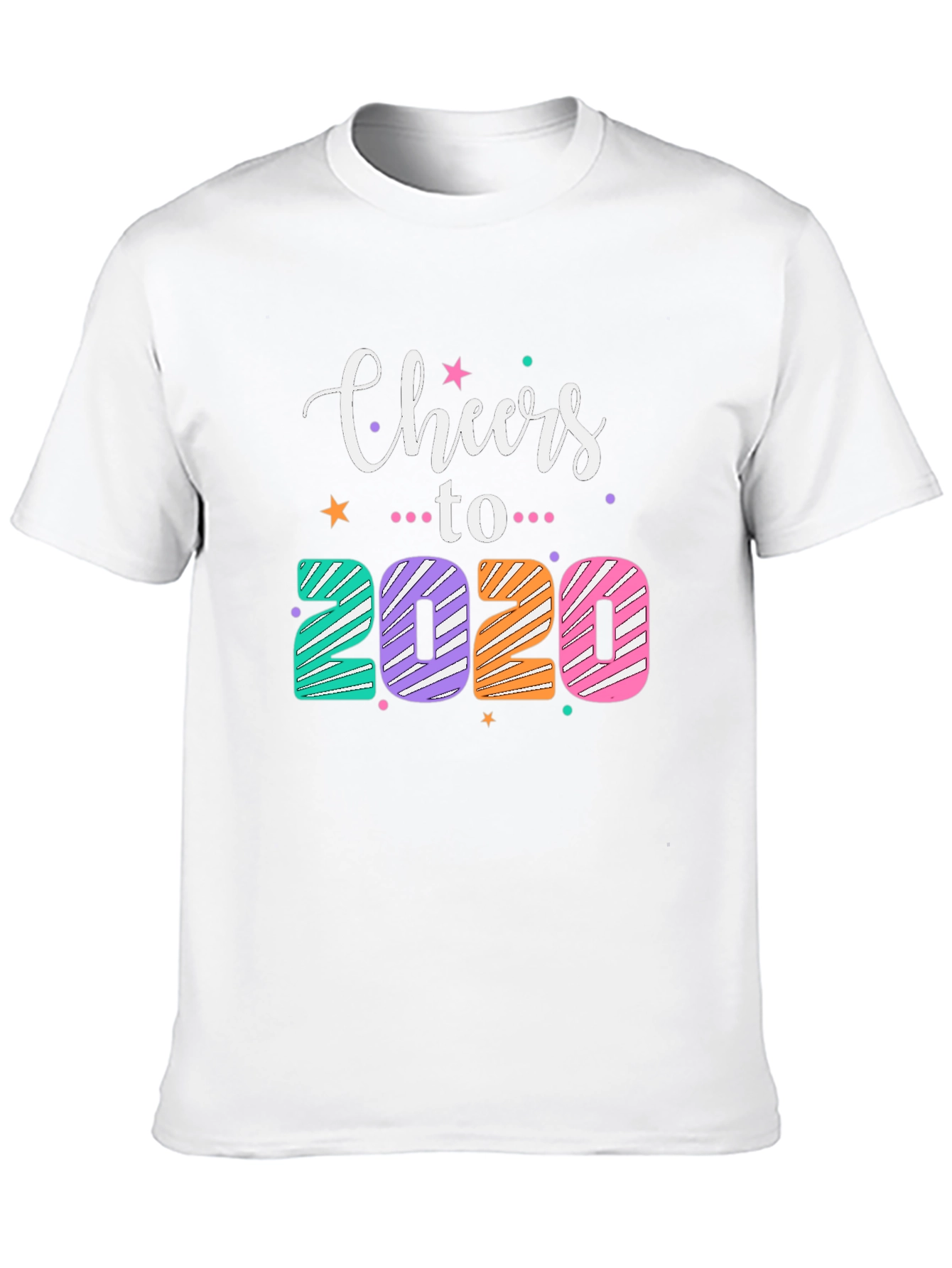 Cheers to 2020 Graphic Tee - Black Unisex