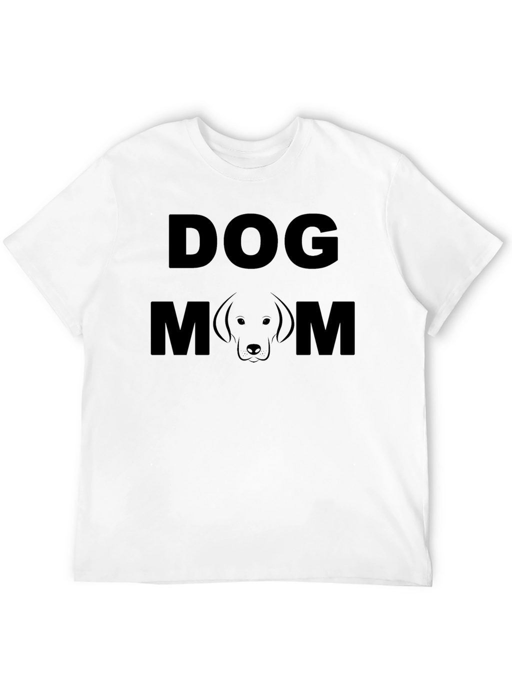 Dog Mom T-Shirt - Black