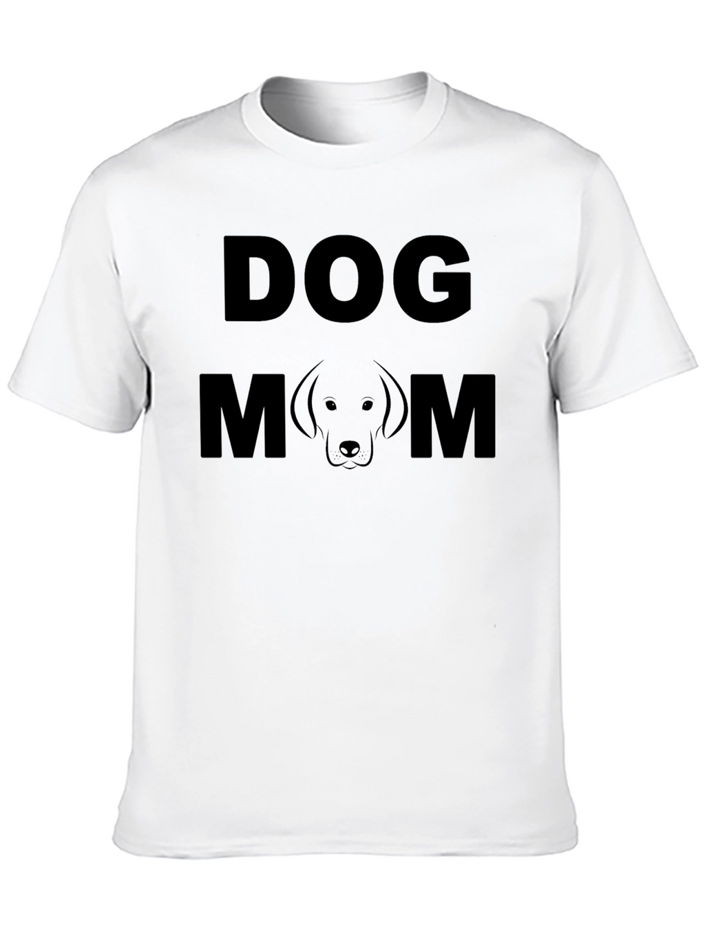 Dog Mom T-Shirt - Black