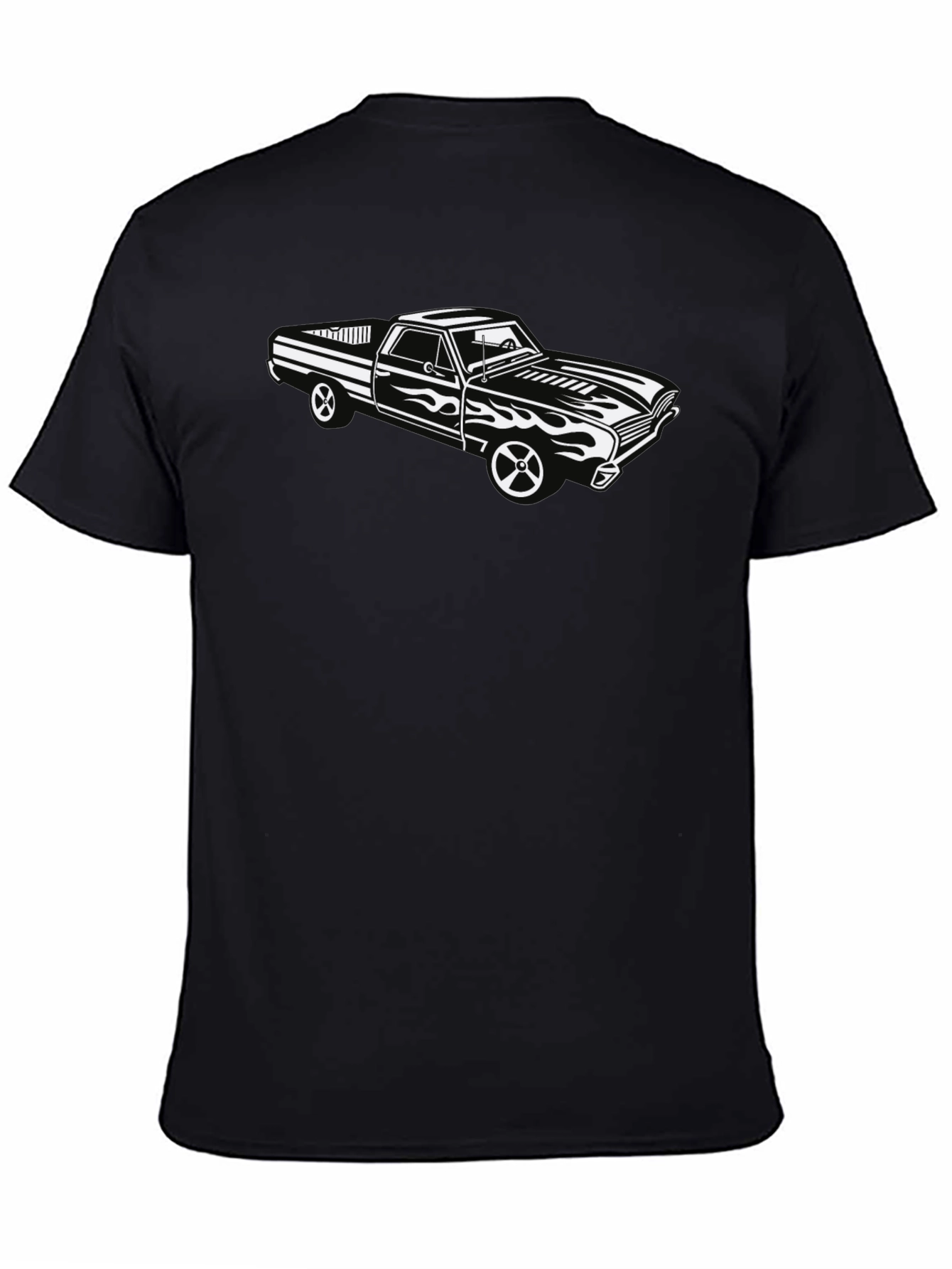 Classic Car Graphic Tee - Black