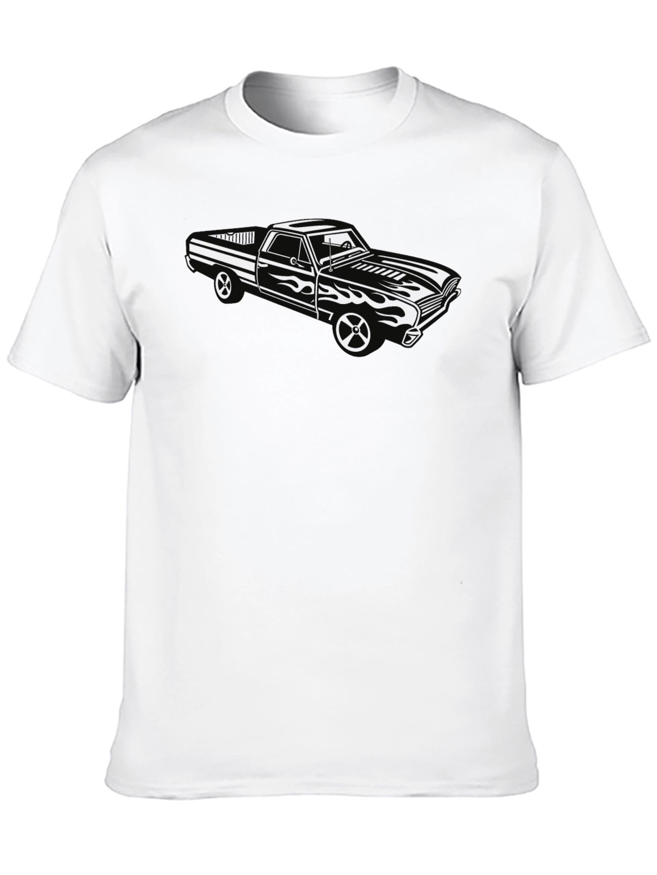 Classic Car Graphic Tee - Black