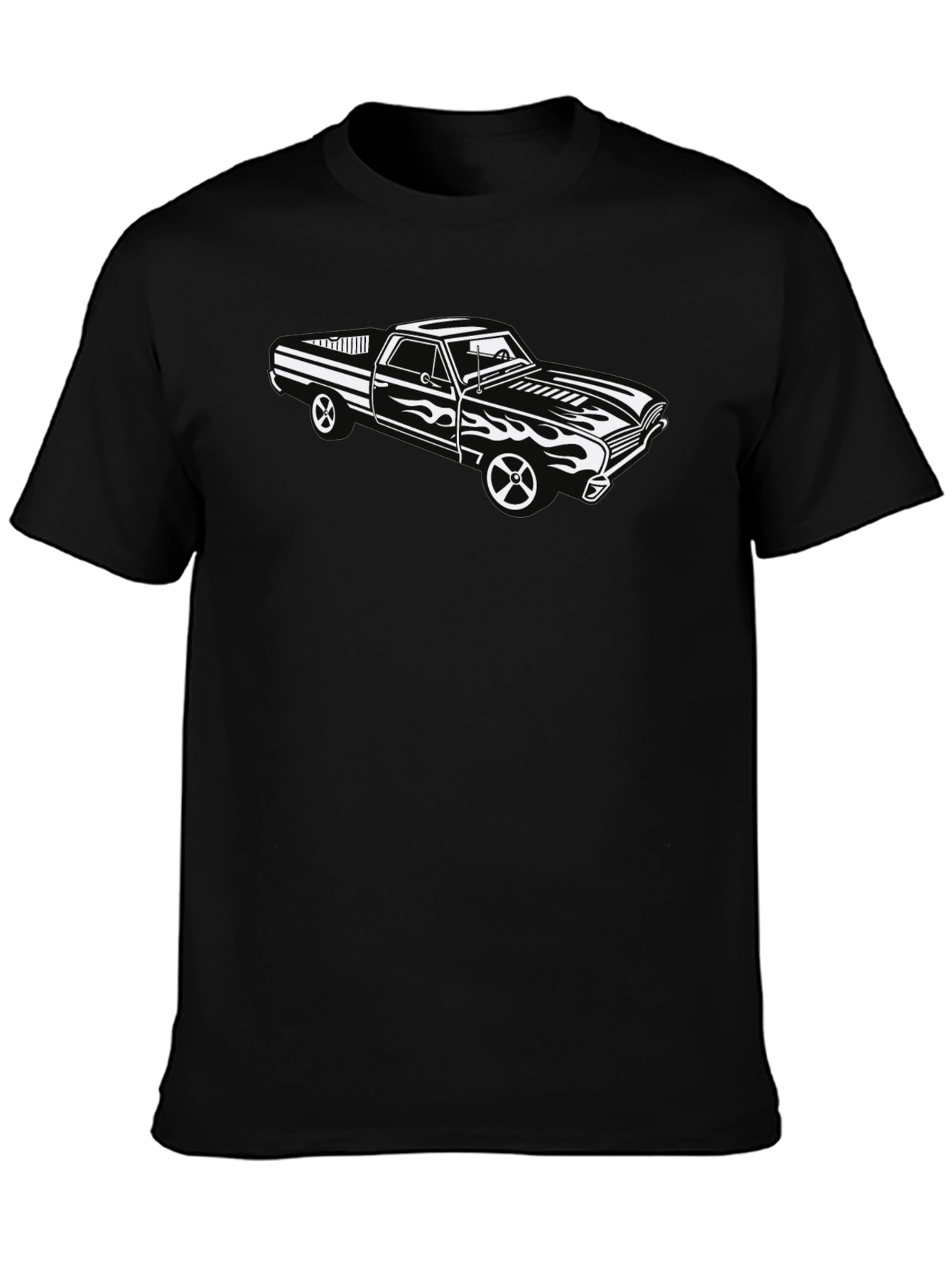 Classic Car Graphic Tee - Black