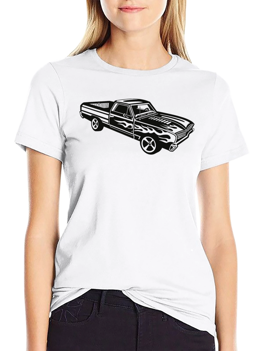 Classic Car Graphic Tee - Black