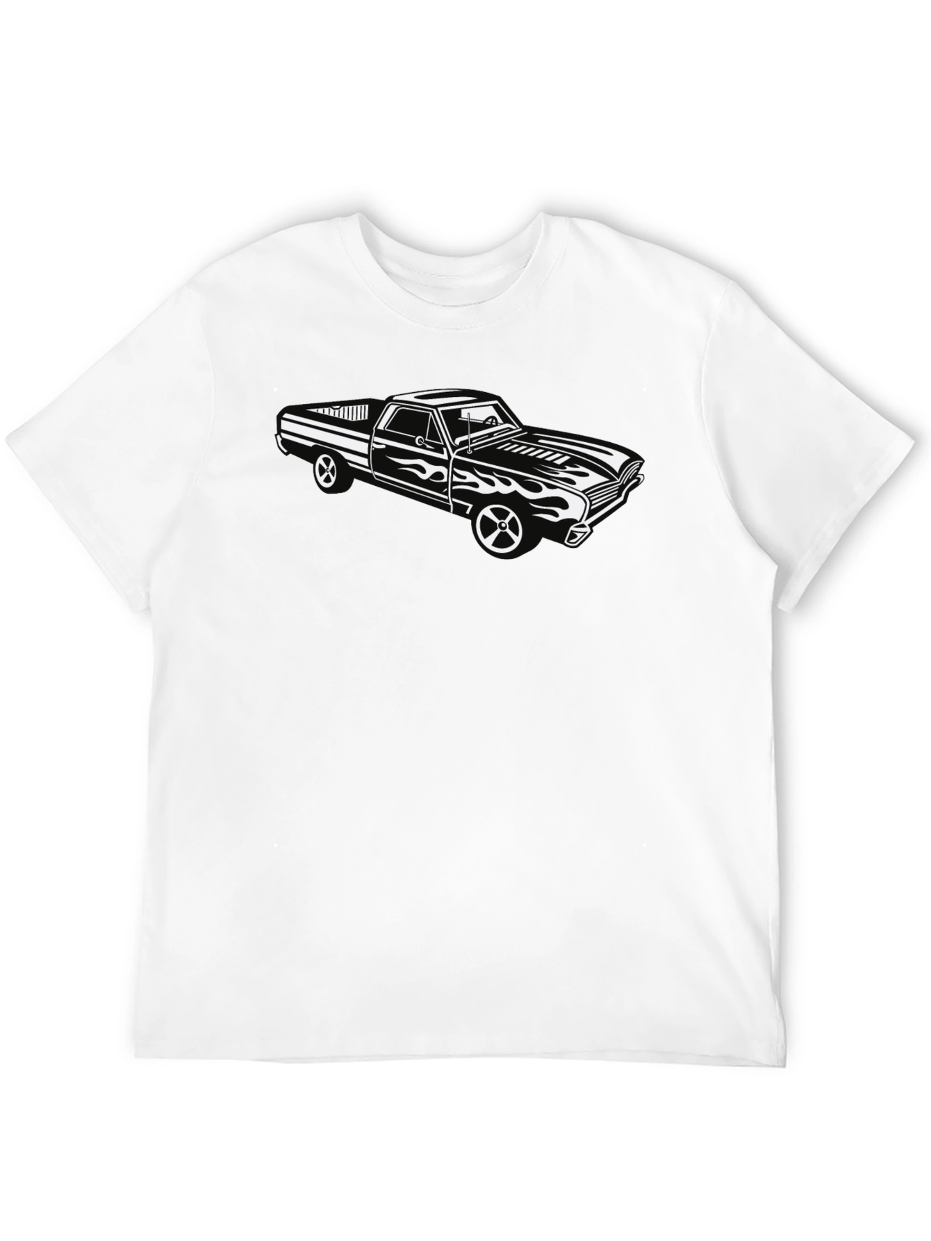 Classic Car Graphic Tee - Black