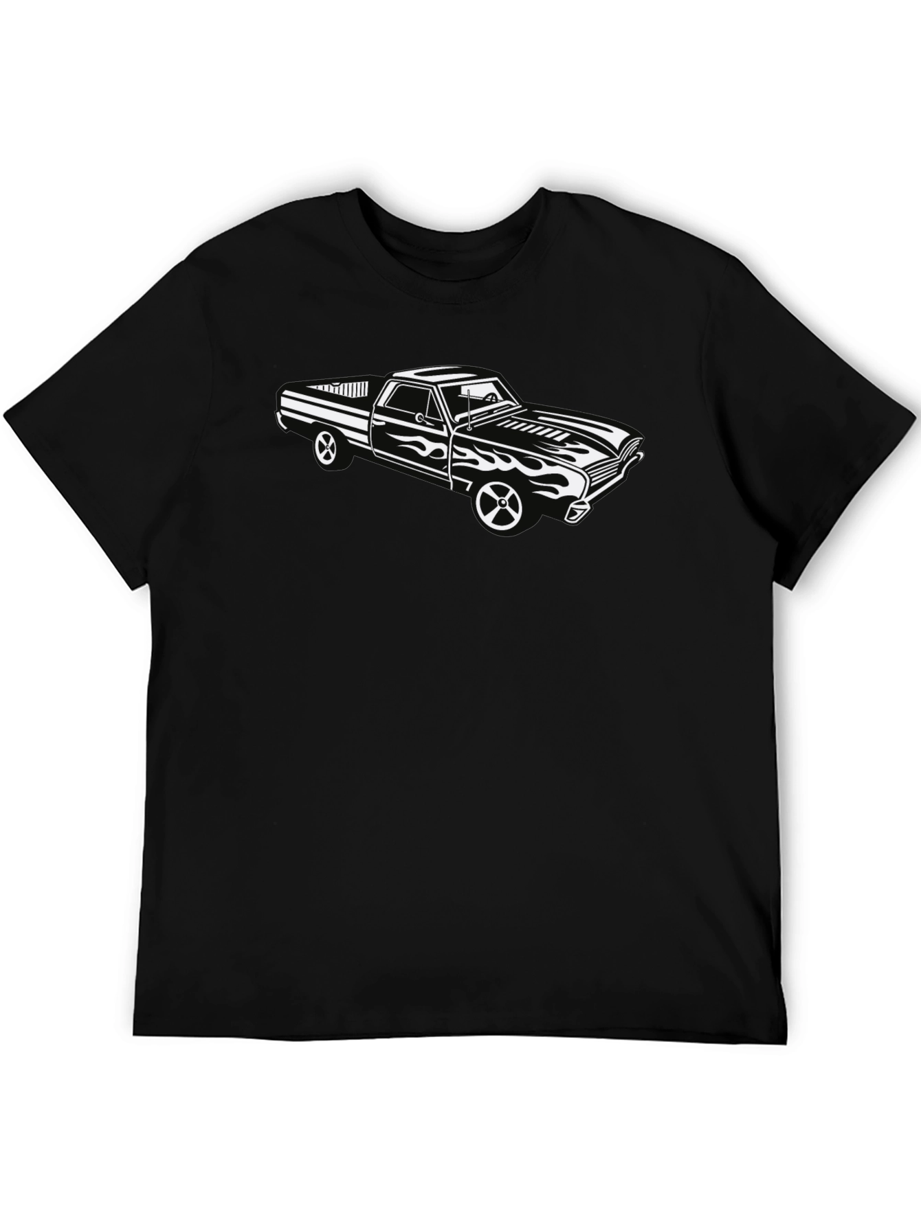 Classic Car Graphic Tee - Black