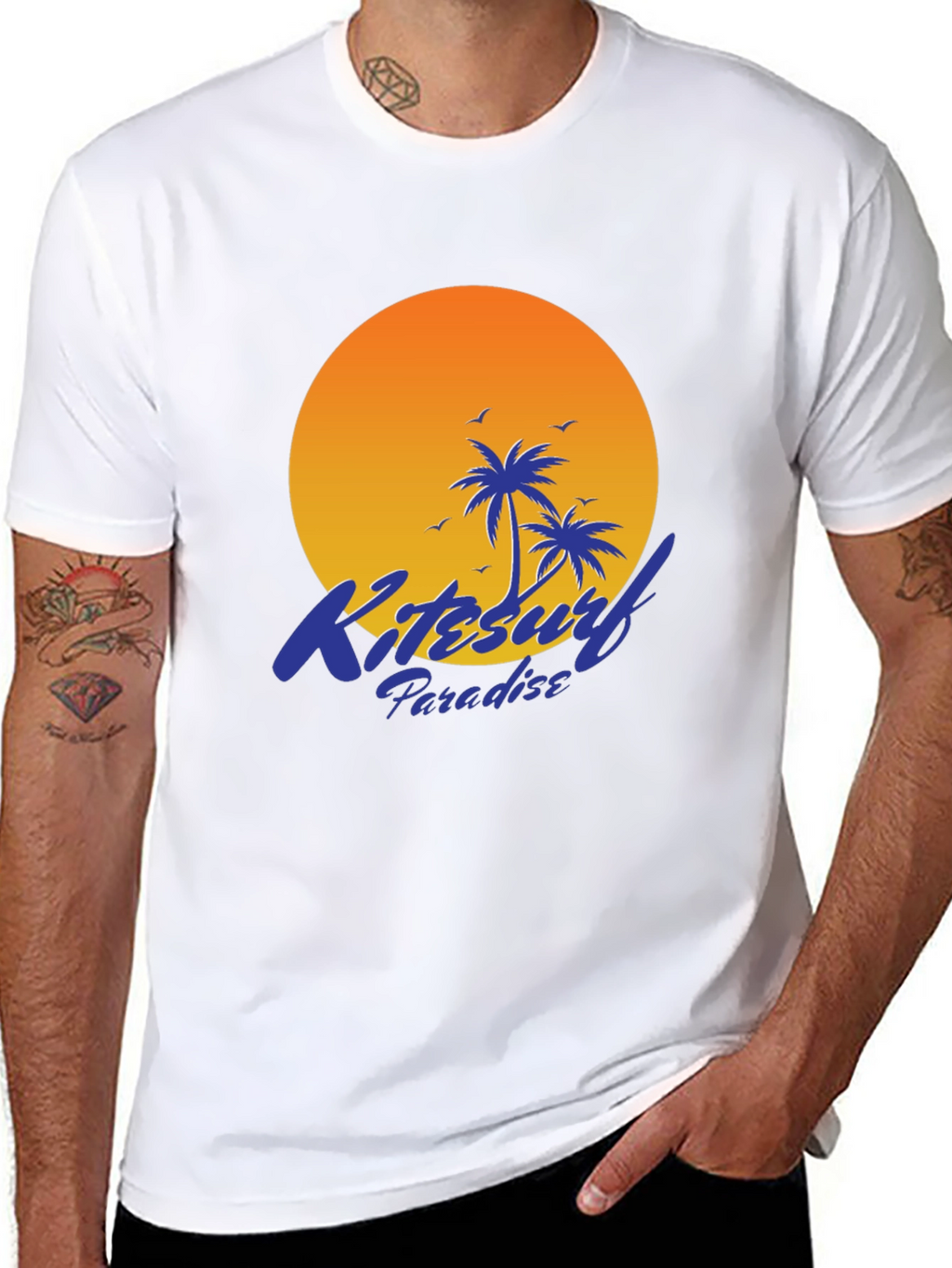 Kitesurf Paradise Graphic T-Shirt