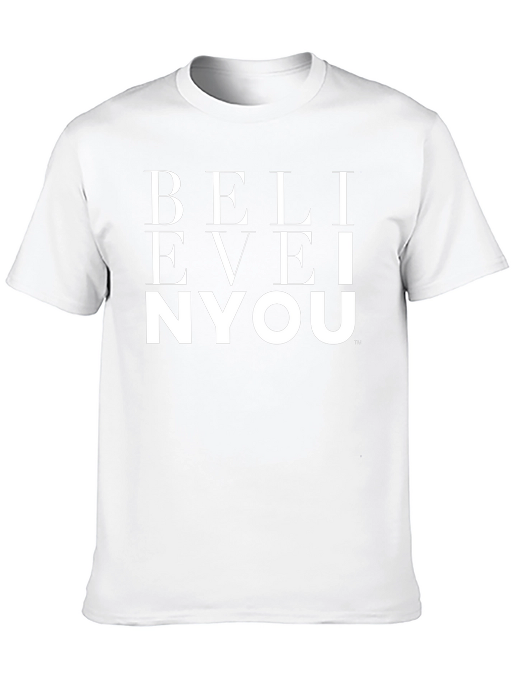 Believe In You Graphic Tee - Black