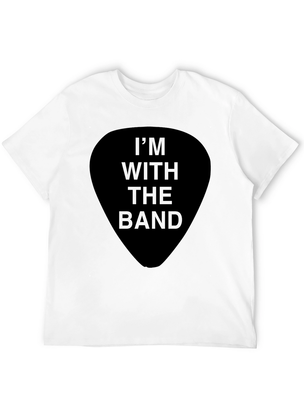 Im With The Band Black Graphic T-Shirt