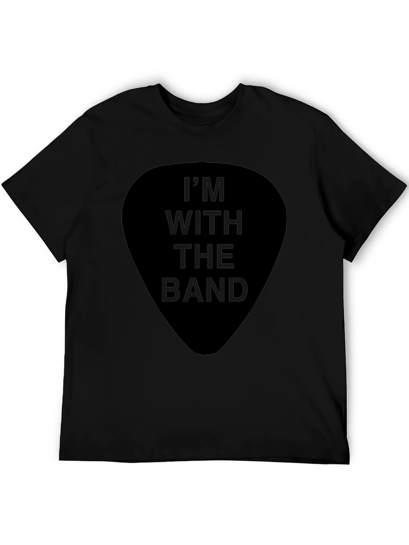 Im With The Band Black Graphic T-Shirt