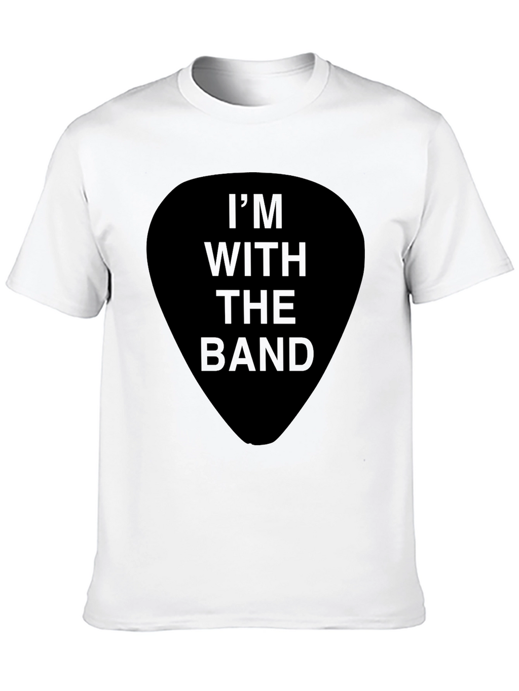 Im With The Band Black Graphic T-Shirt
