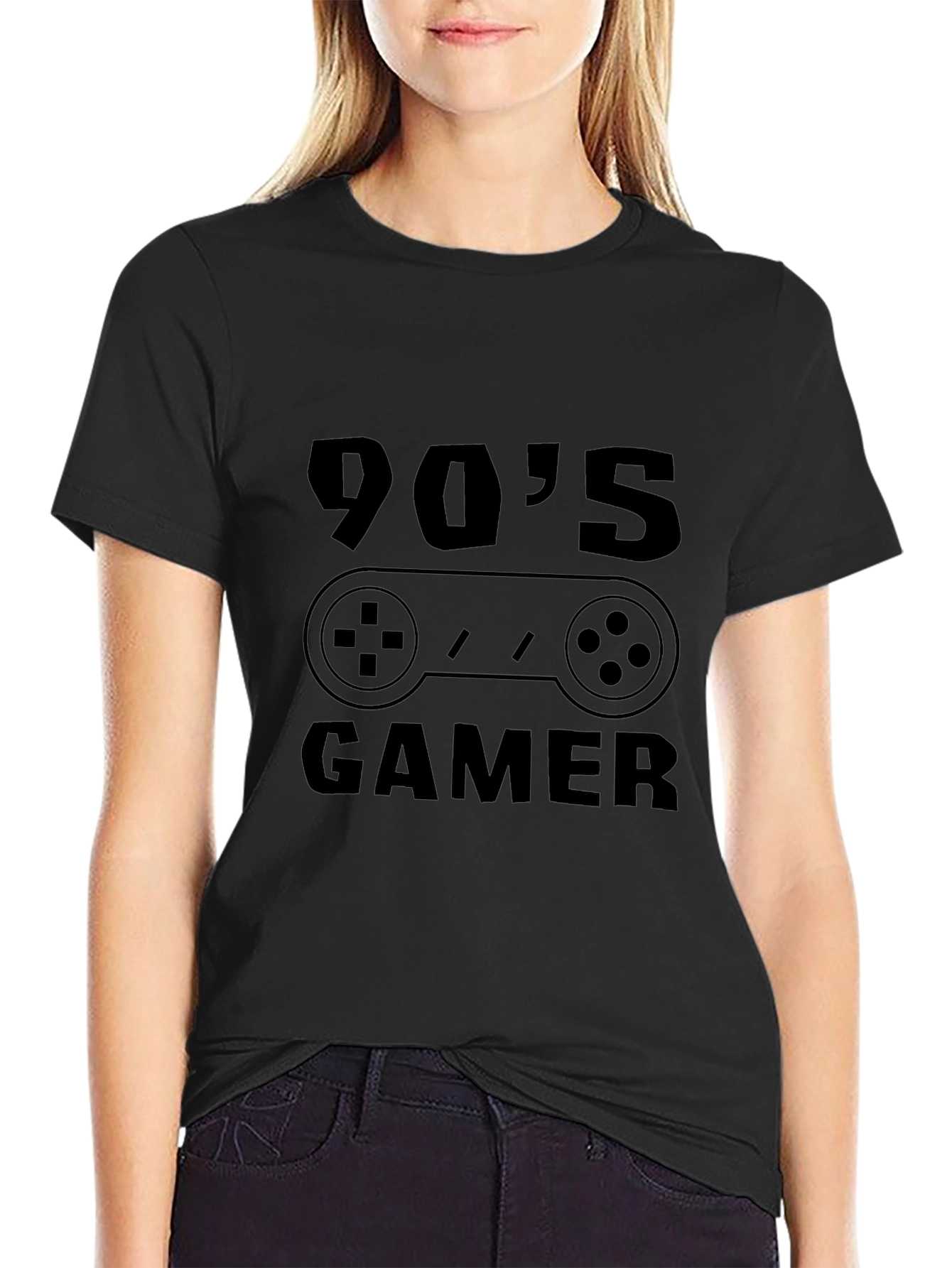 90s Gamer T-Shirt - Retro Gaming Style!