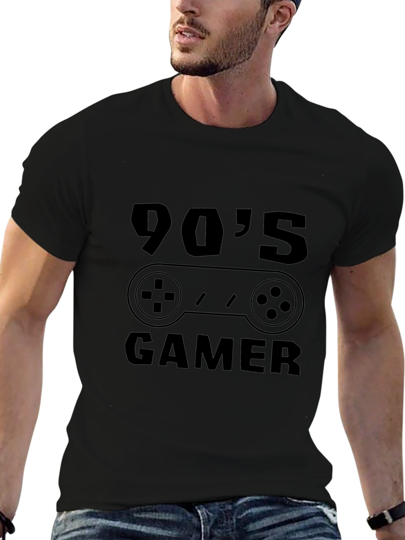 90s Gamer T-Shirt - Retro Gaming Style!