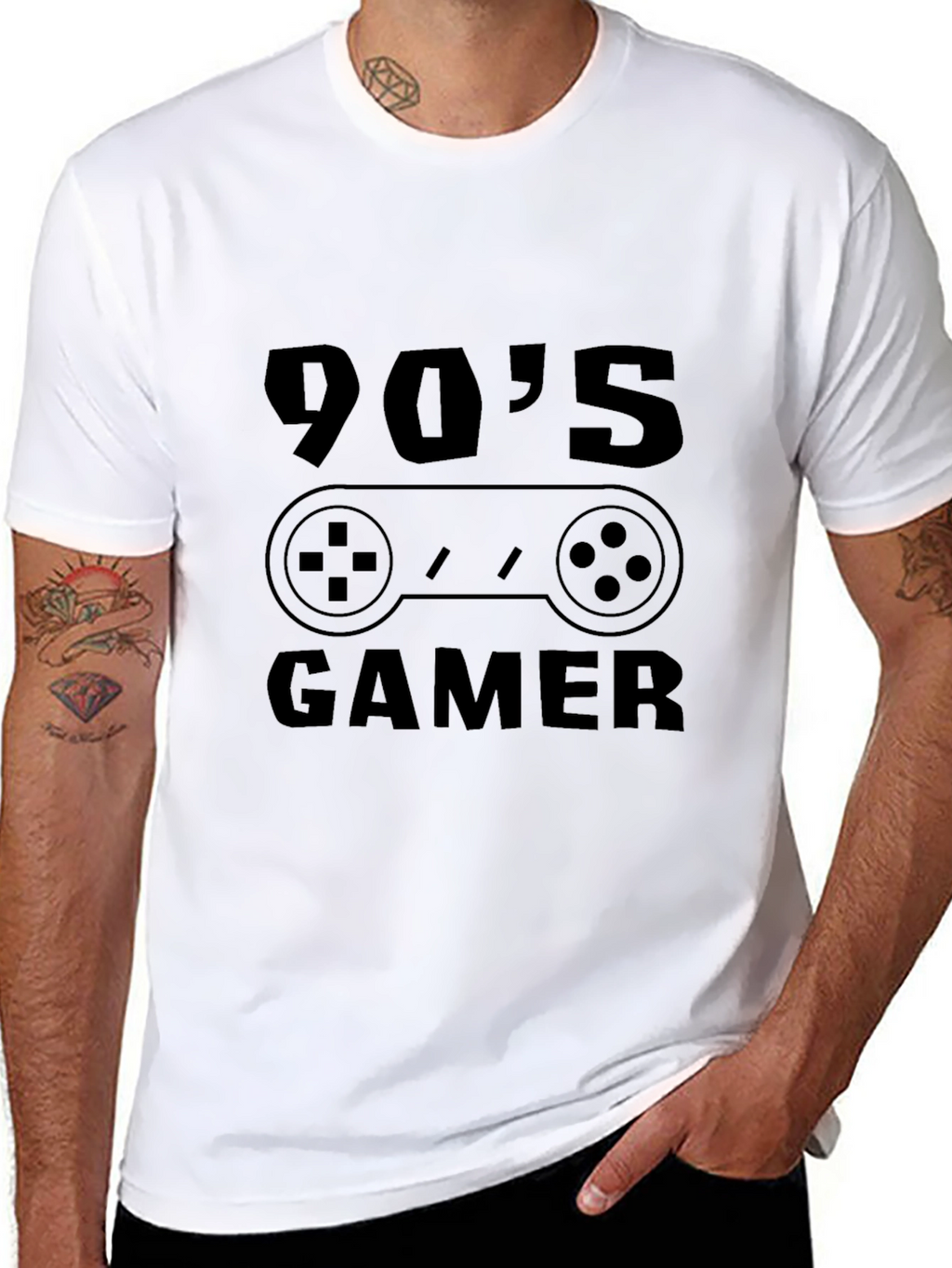 90s Gamer T-Shirt - Retro Gaming Style!