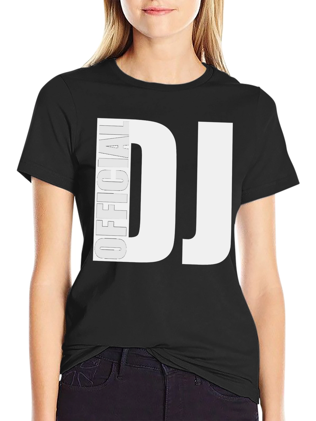 Official DJ Black T-Shirt - Music Lover Tee