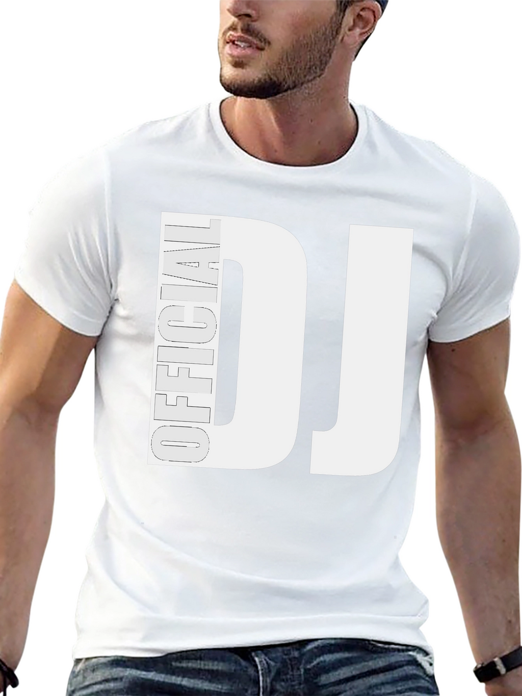 Official DJ Black T-Shirt - Music Lover Tee