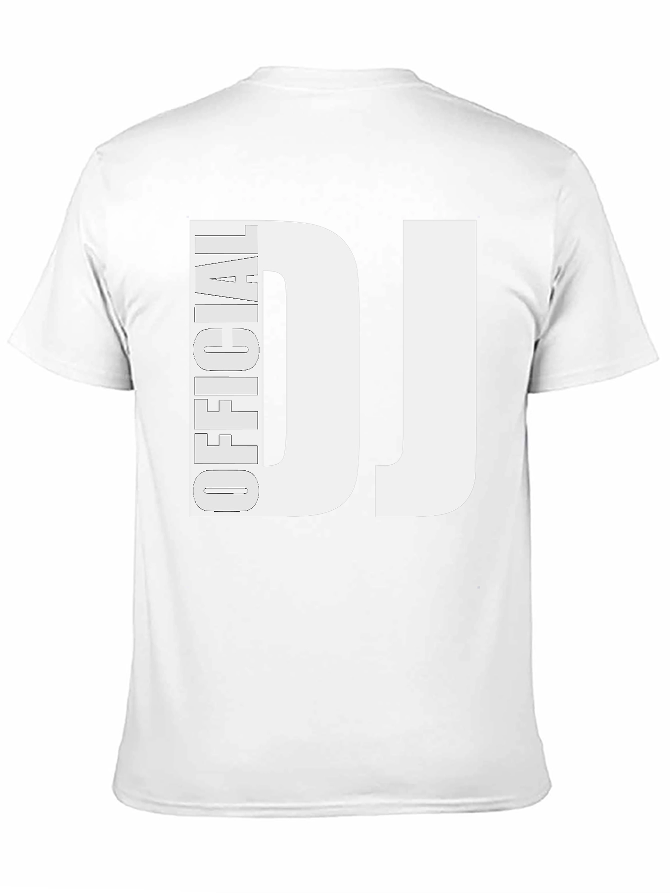 Official DJ Black T-Shirt - Music Lover Tee