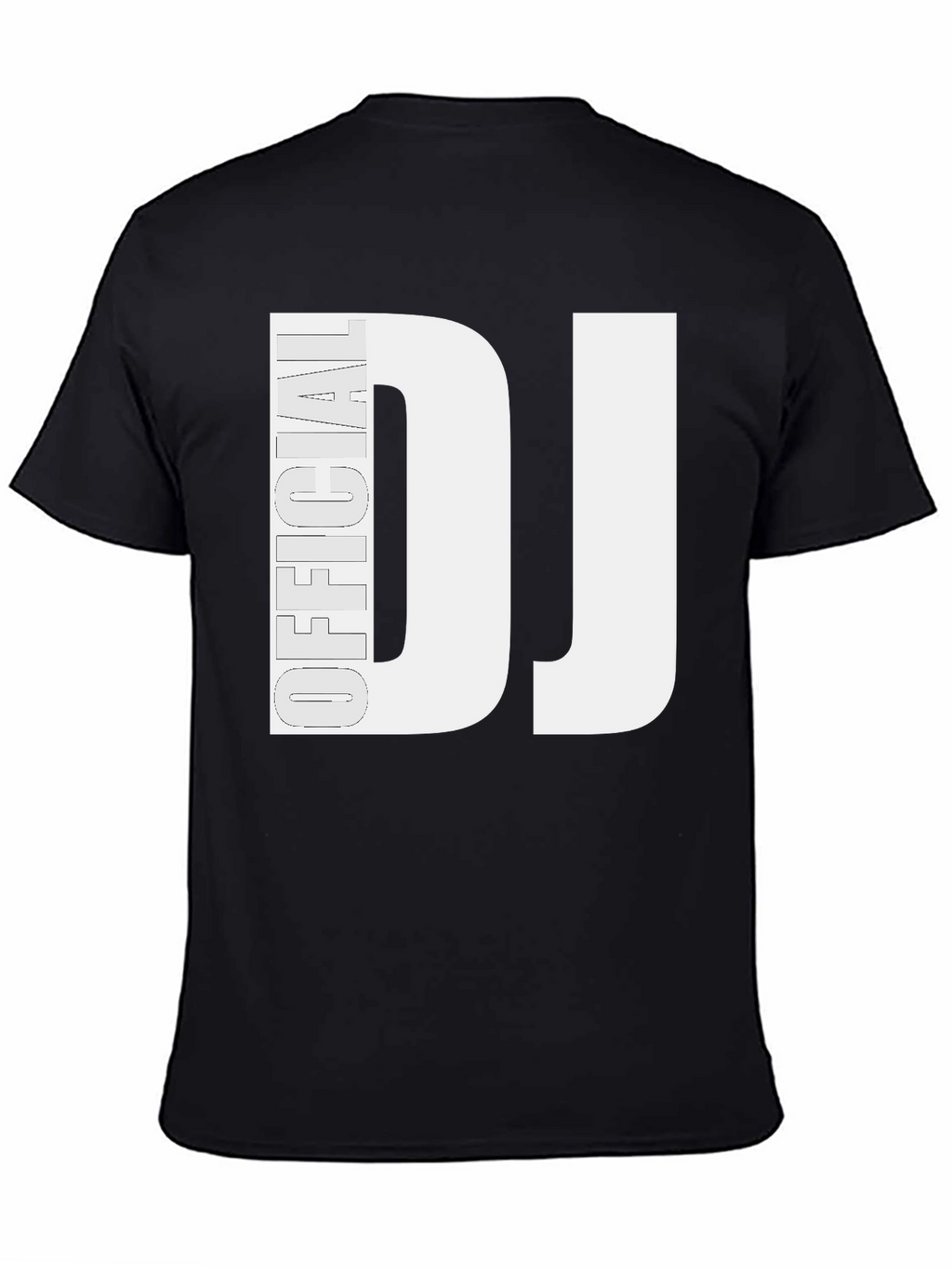 Official DJ Black T-Shirt - Music Lover Tee