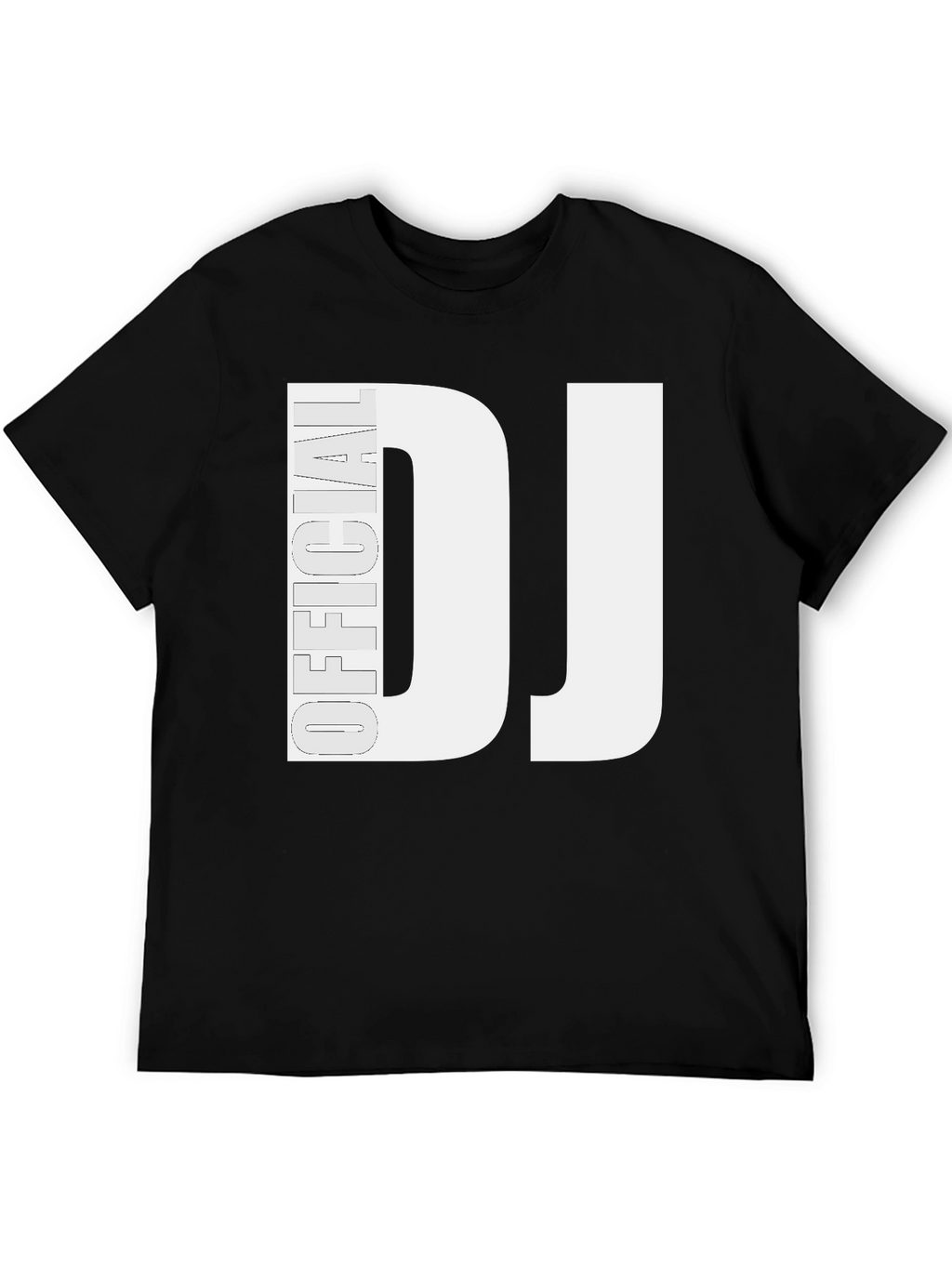 Official DJ Black T-Shirt - Music Lover Tee