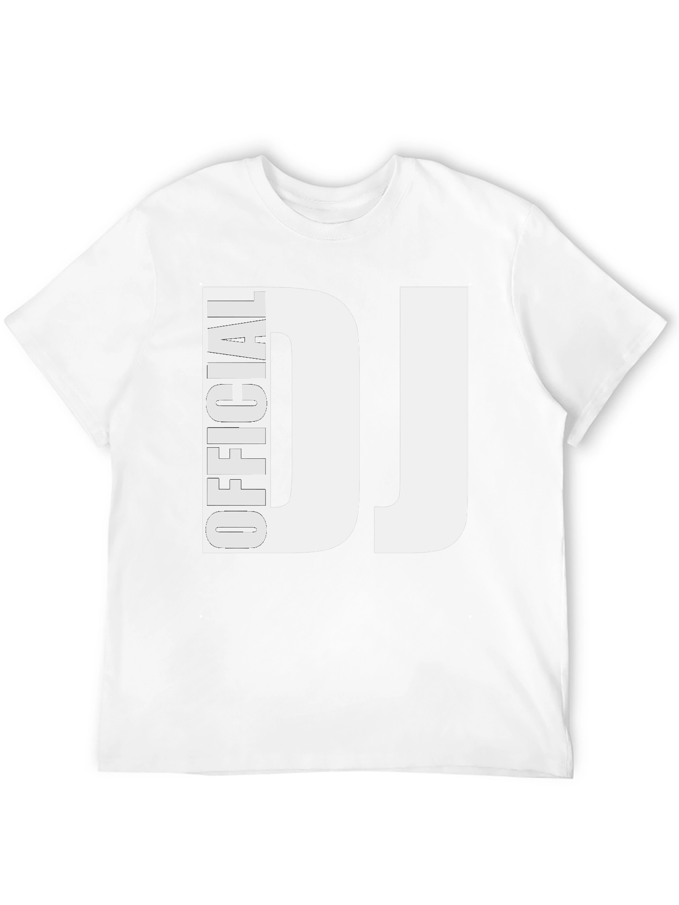 Official DJ Black T-Shirt - Music Lover Tee