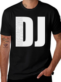 Official DJ Black T-Shirt - Music Lover Tee