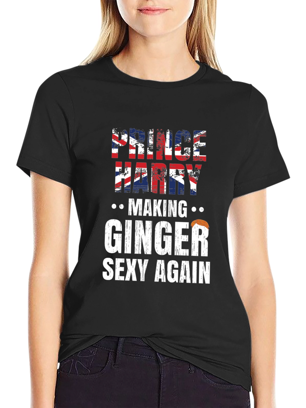 Prince Harry Ginger Sexy Again Graphic Tee