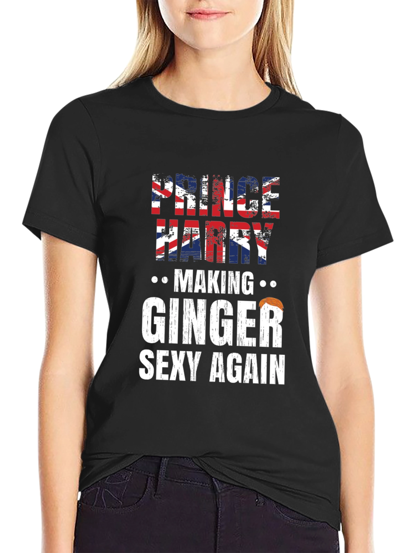 Prince Harry Ginger Sexy Again Graphic Tee